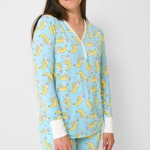 🍌Little Sleepies banana pajama pajama top bamboo long sleeve tee light stretch